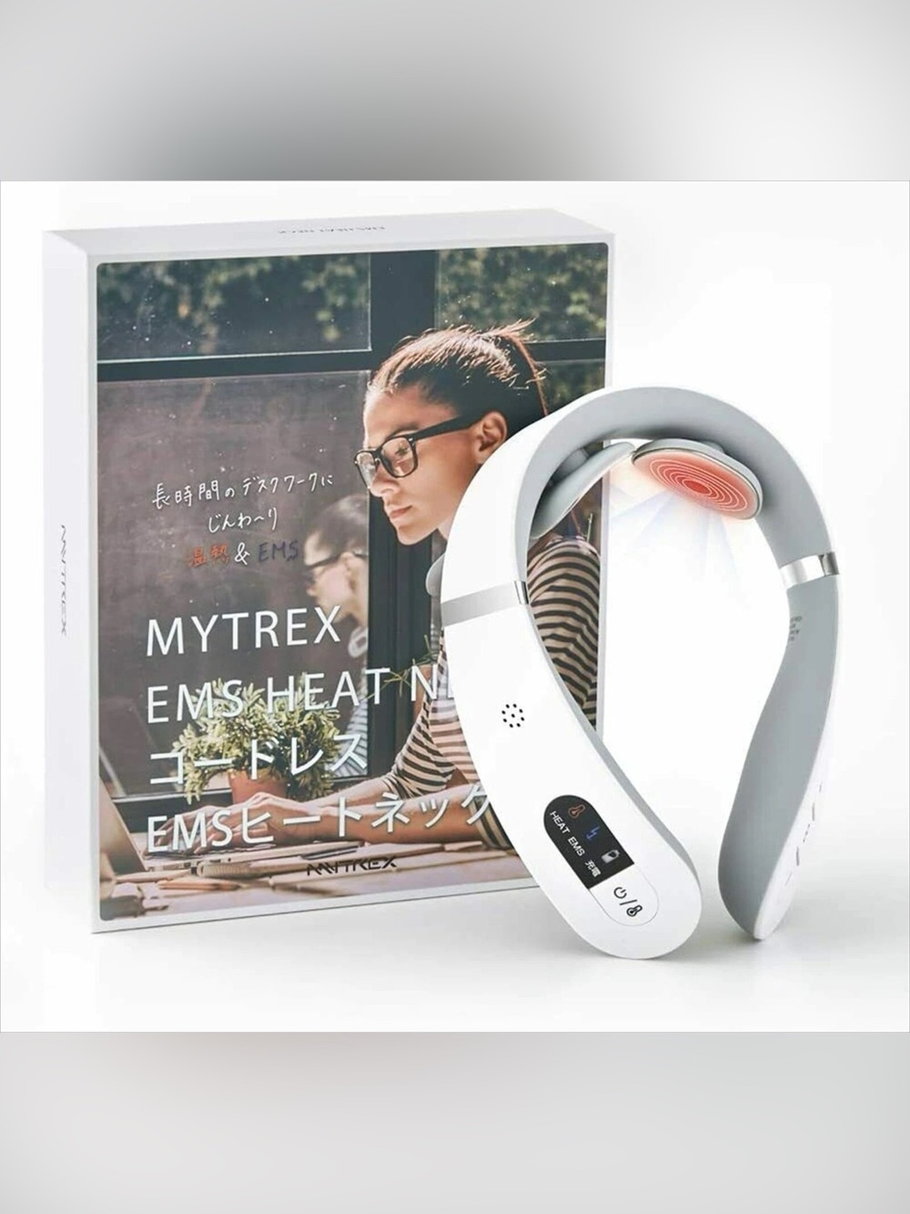 Japan MYTREX EMS Heat Neck Cordless Heater Thermal